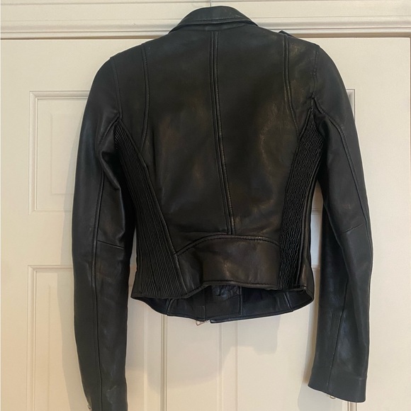 Zara leather jacket - Picture 4 of 8